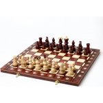 Dřevěné šachy Ambassador De lux – Zboží Dáma