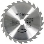 Yato Kotouč na dřevo 250 x 30 mm 24z, YT-6070 – Zboží Mobilmania