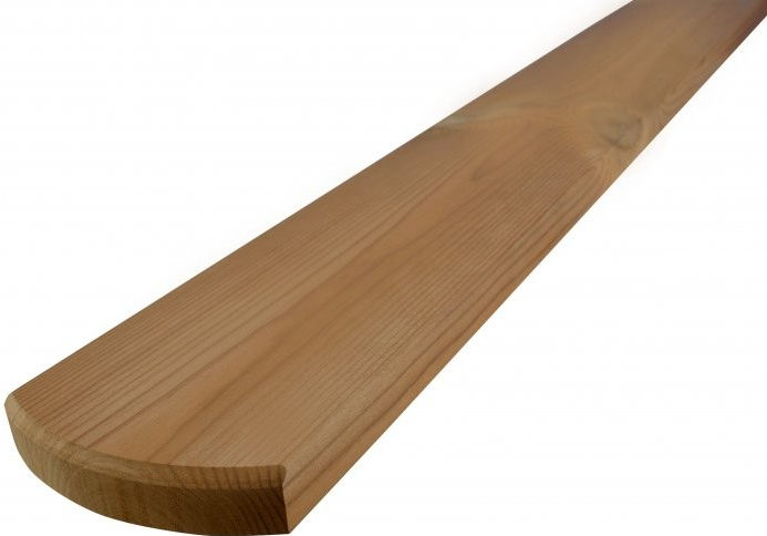 Plotovky dřevěné půlkulaté, 19x92x900 ThermoWood® borovice, TD 212°C, kvalita AB