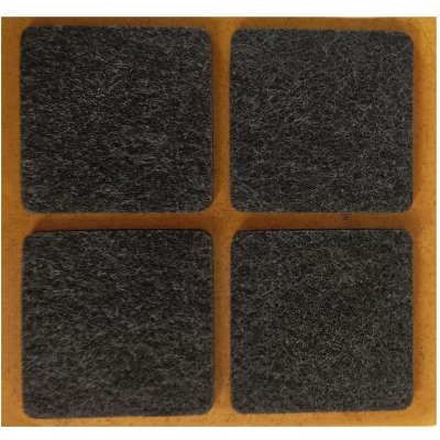 FOLMAG Samolepicí filc, 40x40mm (4ks/arch)-černý FMB 1019-40x40BO – Sleviste.cz