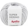 Příze Katia Super Merino 9 Pearl Light Grey Pletací příze