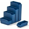 Úložný box AJ Produkty Skladová nádoba Reach, 300x120x95 mm, bal. 30 ks, modrá