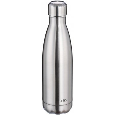 Cilio Termo láhev Elegante 500 ml stříbrná – Zboží Mobilmania