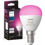 Philips SADA 2x LED RGBW Stmívatelná žárovka Hue WACA P45 E14/5,1W/230V P5750 – Zboží Živě
