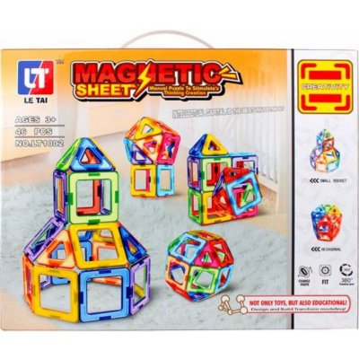 EP Line Magnetická stavebnice MAGNETIC SHEET 46 – Zboží Mobilmania