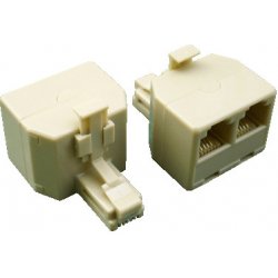 DATACOM Rozdvojka UTP CAT5E 3xRJ45 8p8c-1M/2F