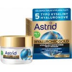 Krém Astrid Hyaluronic Gold vyplňující noční 50 ml – Zboží Mobilmania