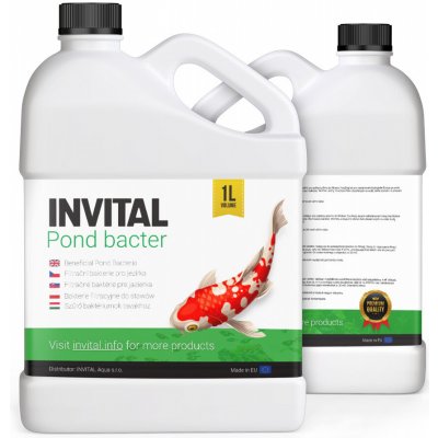 INVITAL Pond Bacter 1000 ml jezírkové bakterie – Sleviste.cz