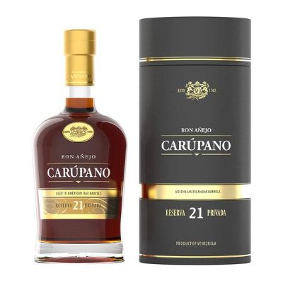 Ron Aňejo Carúpano 21y Reserva Privada 40% 0,7 l (tuba) – Zboží Mobilmania