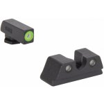 MEPROLIGHT Hyper-Bright tritium oranžová muška, zelené hledí pro GLOCK 42,43,43X,48,48X