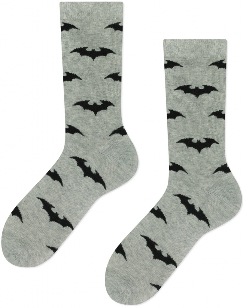 Frogies pánské ponožky Batman šedá