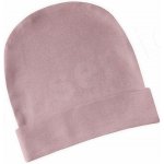 Bavlněná čepička pro miminko Baby service pudrová – Zboží Dáma