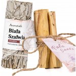 Aromaholik Palo Santo + Bílá šalvěj Velký svazek 13 cm – Hledejceny.cz
