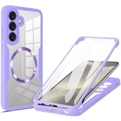 Techsuit ColorVerse 360 MagSafe Series + Screen Protector Samsung Galaxy S24 Purple KF2336037 – Sleviste.cz