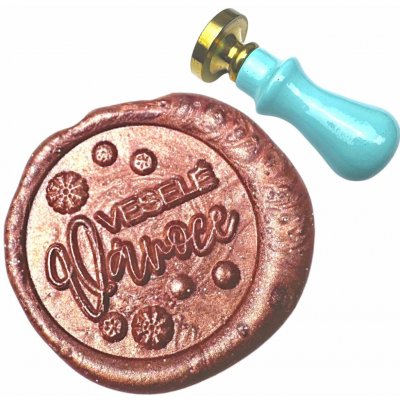 Creatissimo Pečetidlo s nápisem Veselé Vánoce 82252 – Zboží Mobilmania