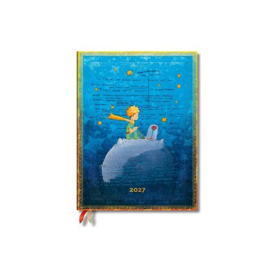 Saint-Exupéry, the Little Prince Mini Hardcover 12-Month Daily Planner, 416pg, 80gsm by Paperblanks Embellished Manuscripts Collection 2027 – Zboží Mobilmania
