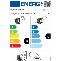 Kumho LD03 295/60 R22,5 150/147K