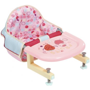 Zapf Creation Baby Annabell Jídelní židlička s uchycením na stůl 701126
