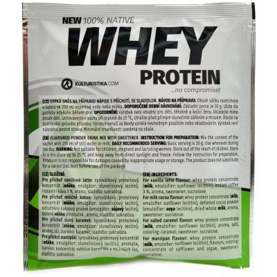 Kulturistika.com 100% Whey Protein 30 g – Hledejceny.cz