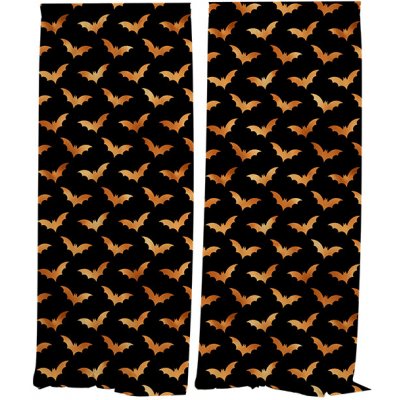 IMPAR Závěsy Halloween bats (Rozměr : 140x250, Materiál: Interlock) – Hledejceny.cz