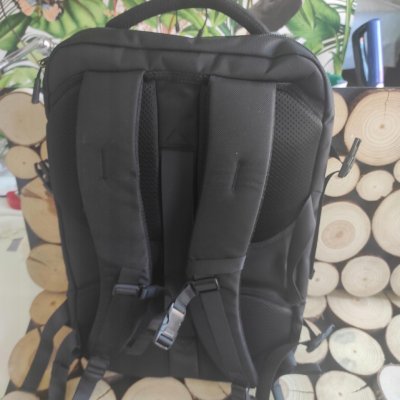 Tomtoc Travel Laptop Backpack (T66M1D1) - Durable Recycled Fabric, 17“, 40l - Black – Sleviste.cz