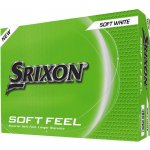 Srixon Soft Feel Golf Balls 2025 white bílá – Hledejceny.cz