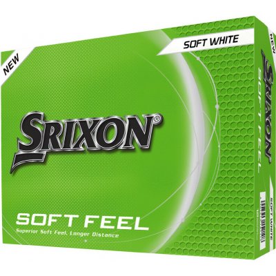 Srixon Soft Feel Golf Balls 2025 white bílá – Hledejceny.cz