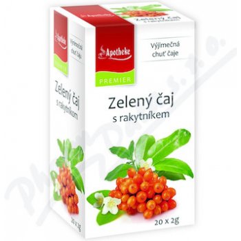 Apotheke Zelený čaj s rakytníkem 20 x 2 g