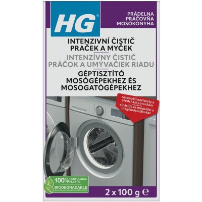 HG intenzivní čistič praček a myček 2 x 100 g – Zbozi.Blesk.cz