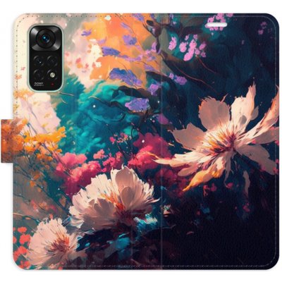 Pouzdro iSaprio Flip s kapsičkami na karty - Spring Flowers Xiaomi Redmi Note 11 / Note 11S – Zboží Mobilmania