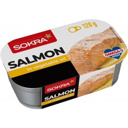 Sokra Losos v rostlinném oleji 120 g