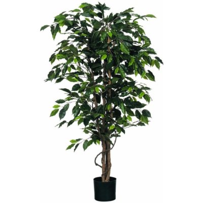 Umělá rostlina Fikus, 150 cm, zelená 980152 – Hledejceny.cz