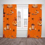 IMPAR Závěsy Halloweenský vzor 1 (Rozměr : 140x250, Materiál: Blackout) – Hledejceny.cz