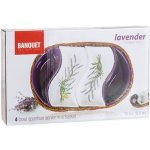 Banquet miska v košíku Lavender 4 díly OK 30,5 cm – Zboží Mobilmania