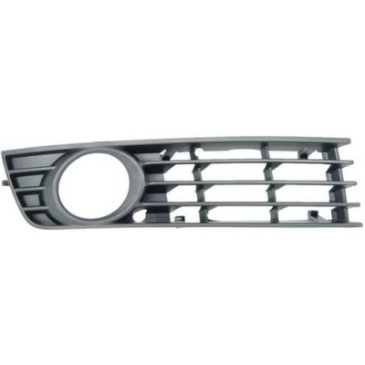 Mřížka nárazníku pravá AUDI A4 (B6), 11.00-11.04 OE 8E0807682A, 8E0807682A01C – Zboží Mobilmania