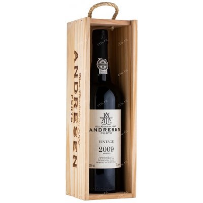 J.H. Andresen Vintage Port 2009 20% 0,75 l (holá láhev) – Hledejceny.cz