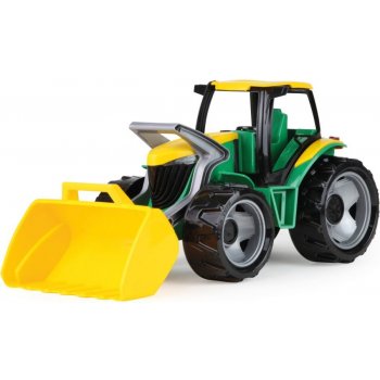 Lena Traktor se lžíci zeleno žlutý