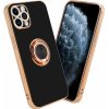 Pouzdro a kryt na mobilní telefon Apple Cadorabo Ochranné pouzdro pro Apple iPhone 11 PRO MAX Case v černé barvě Kryt pouzdra Ochrana fotoaparátu Magnetický držák do auta