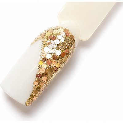 NL nails professional GLITTER MIX SHINE METALLIC zlatá – Hledejceny.cz