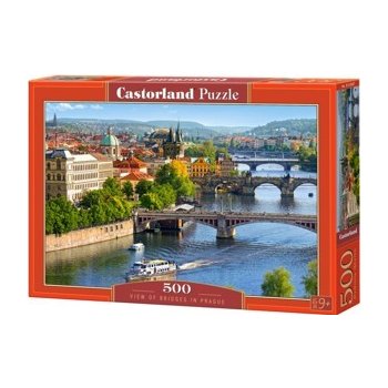 Castorland Pohled na Pražské mosty 500 dílků
