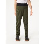 Unuo Dětské softshellové kalhoty s fleecem pružné Sporty, Khaki – Zboží Mobilmania