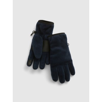Gap Dětské fleecové rukavice Tmavě modrá – Zboží Mobilmania