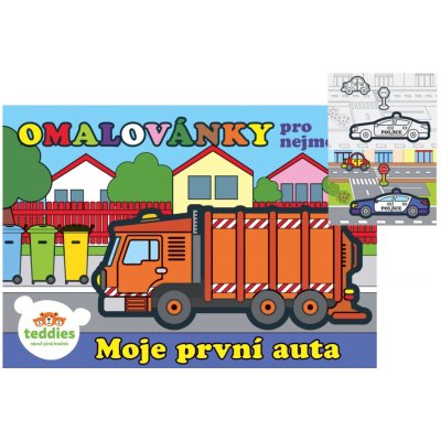 Omalovánky pro nejmenší Moje první auta – Zboží Dáma