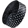 Cyklistický grip a omotávka Bontrager Gel Cork Graphic Handlebar Tape Set white/black