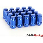 Kolové matice (štefty) Japan Racing JN2 závit M12 x 1.5 - modré (ocelové) | Zboží Auto