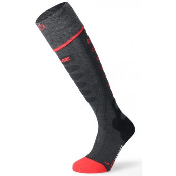 Lenz Heat Sock 5.1 Toe Cap vyhřívané ponožky anthracite/red