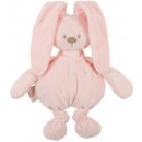 Nattou hračka plyšová zajíček Lapidou cuddly pink 36 cm