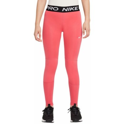 Nike Girls Pro Dri Fit Růžový – Zboží Dáma
