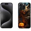 Pouzdro a kryt na mobilní telefon Apple mmCase na iPhone 15 Pro Max halloweenská příšera