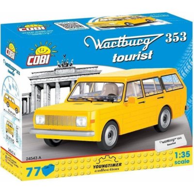 Cobi 24543 Youngtimer Wartburg 353 Tourist, 1:35, 77 k – Zbozi.Blesk.cz